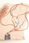 Boho Stone + Shell Layered Necklace