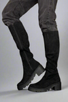 Talina Knee High Boots - Black