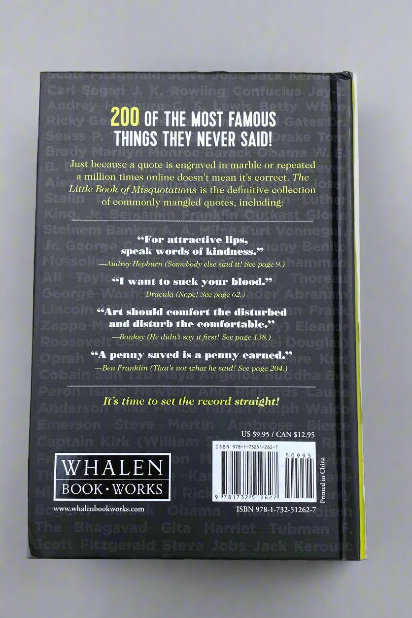 The Little Book Of Misquotations