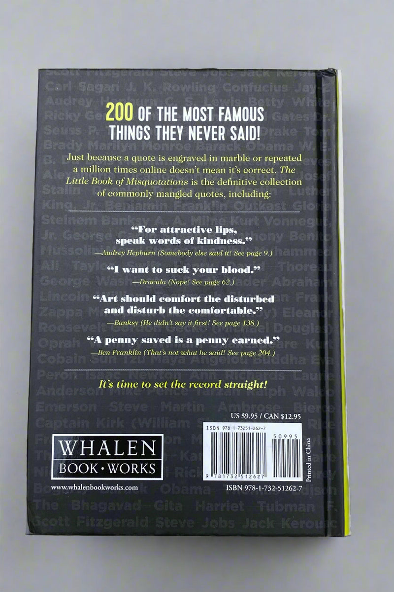The Little Book Of Misquotations