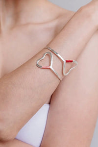 Heart Bracelet Silver