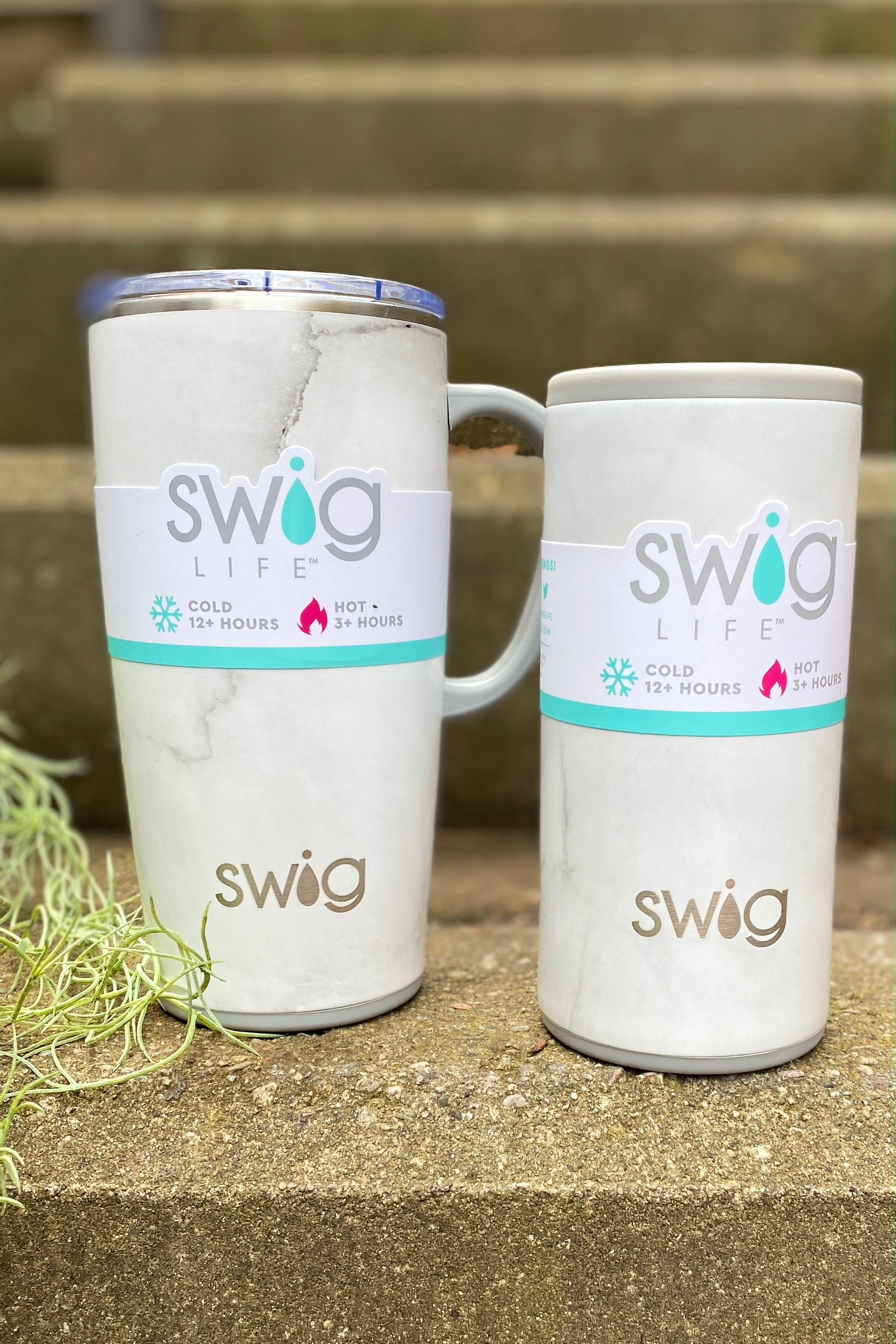 Spot　Travel　Mug　Cooler　–　Swig-　Marble