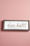 Bathroom Decor Wood Sign