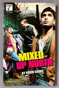 The cover of Mixed Up North by Robin Soans.