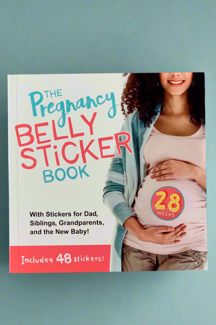 The pregnancy Sticker Book includes 48 stickers to document your pregnancy.