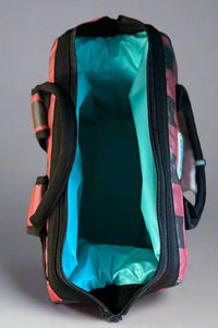 Buffalo Plaid Backpack Cooler