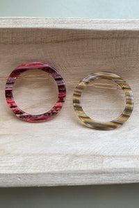 Round Hair Clip