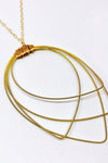 ReStrung Jewelry - Backstage Pass Necklace Gold
