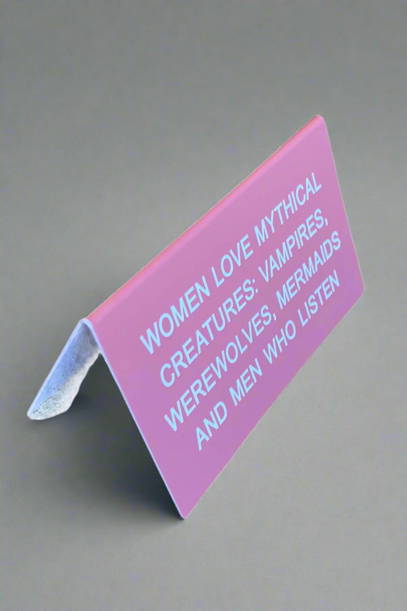 Funny Desk Sign