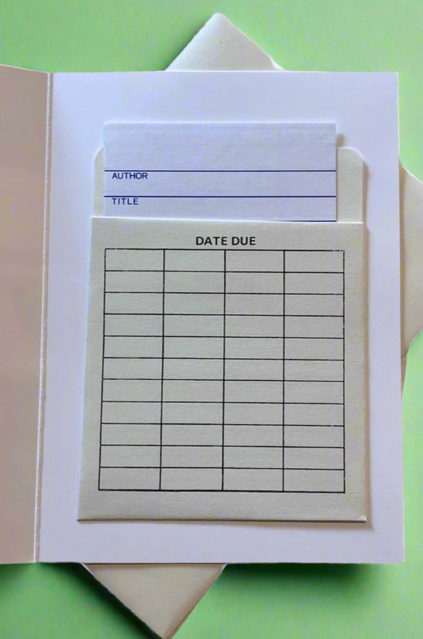 Card - Author of Biography