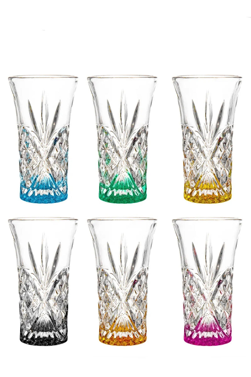 Dublin Shooters Rainbow Set of 6