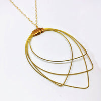 ReStrung Jewelry - Backstage Pass Necklace Gold