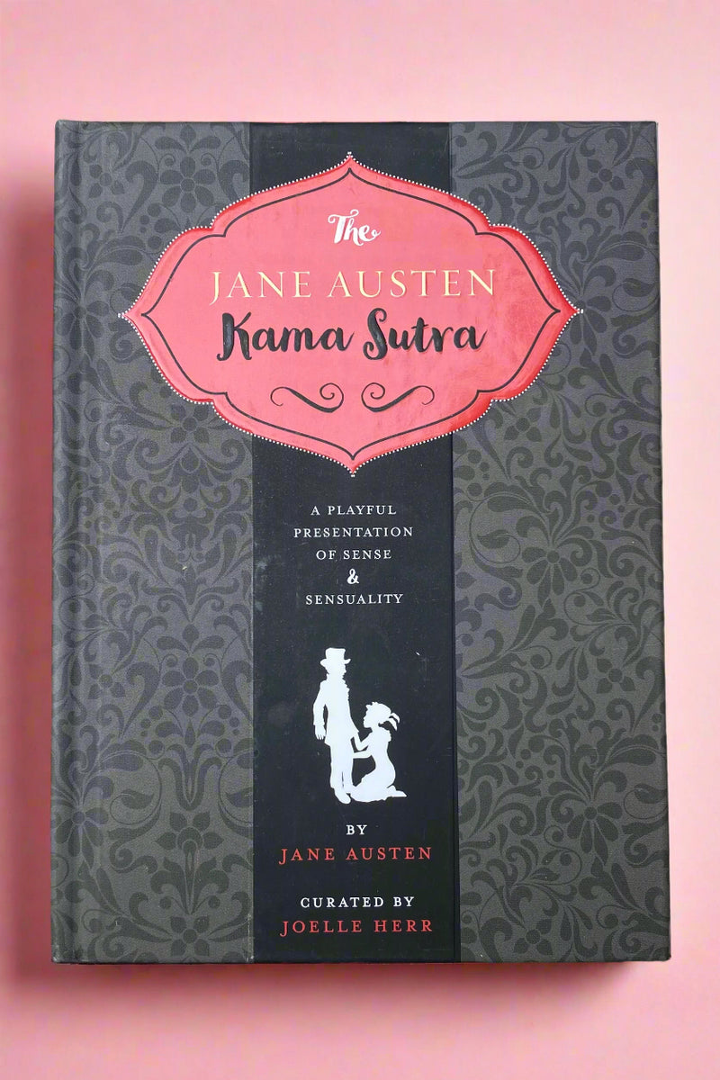 Cover of The Jane Austen Kama Sutra; a playful presentation of Sense and Sensibility.