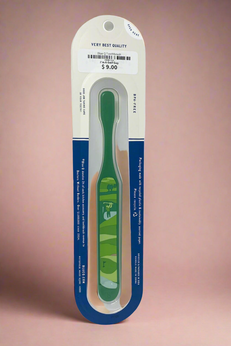 Blue Q Wide Handle Toothbrush