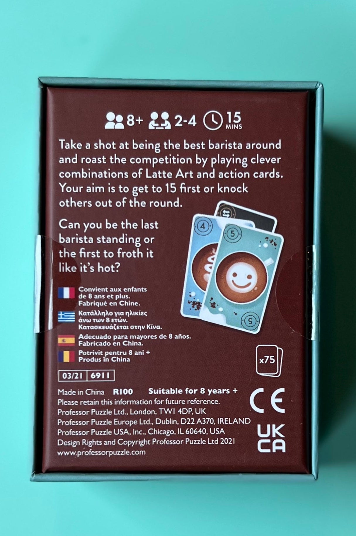 Froth It- Card Game