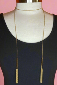 ReStrung Jewelry - Moxie Necklace Gold