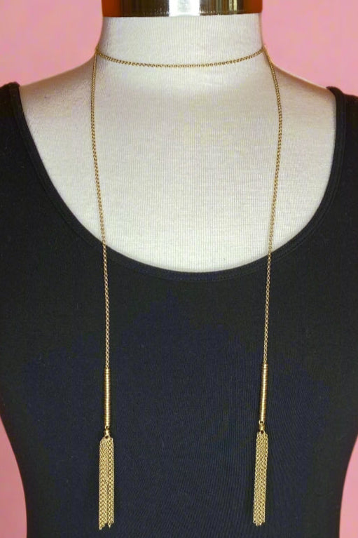 ReStrung Jewelry - Moxie Necklace Gold