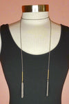 ReStrung Jewelry - Moxie Necklace Silver