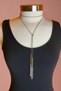 ReStrung Jewelry - Moxie Necklace Silver