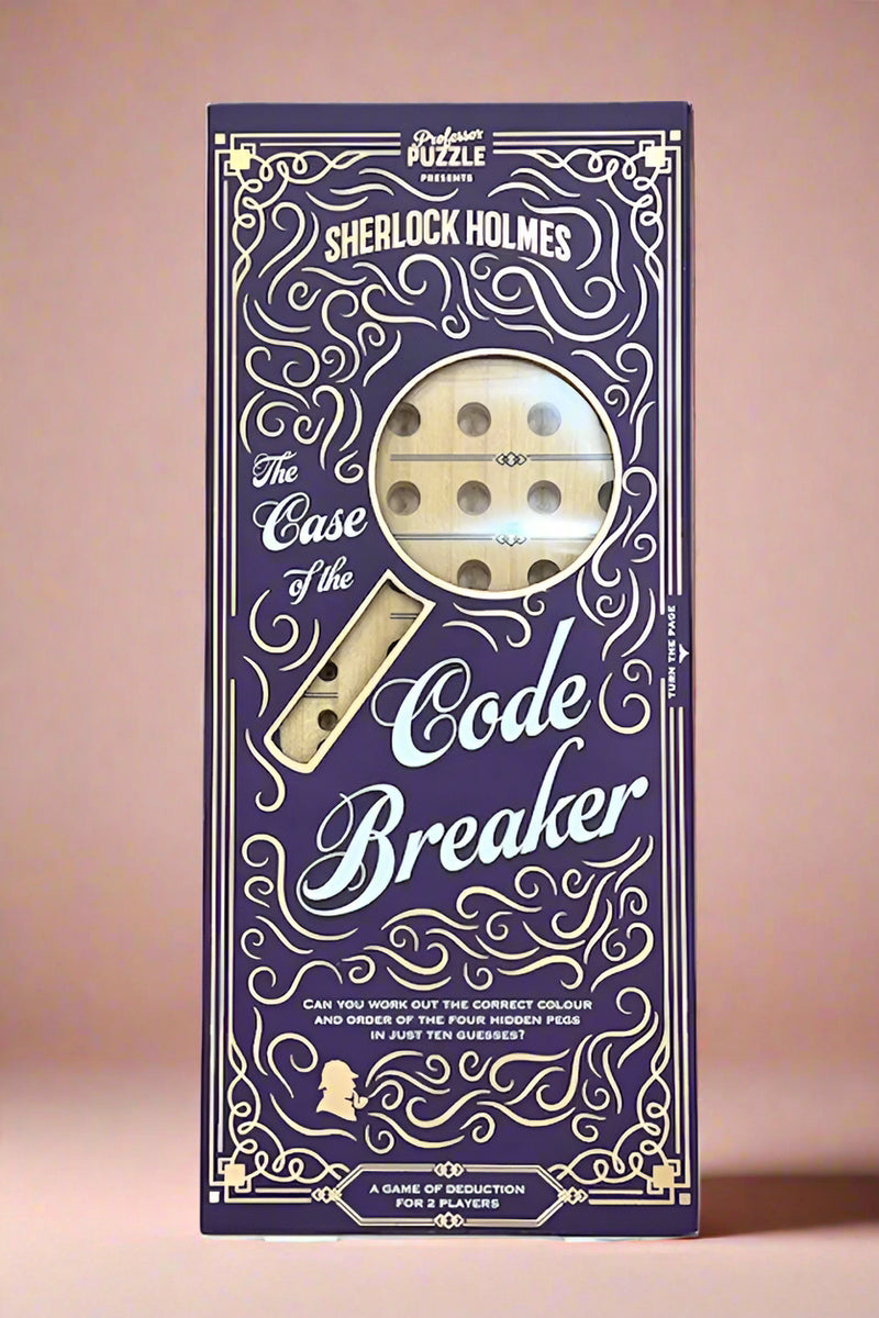 An image of the game The Case of the Code Breaker, a Sherlock Holmes inspired game.